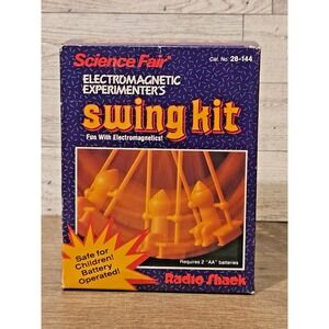 Radio Shack Electromagnetic Swing Kit / Science Fair / 28-144 / 1990's / NOB
